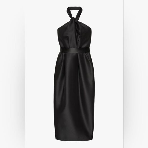ZARA STUDIO TAFFETA HALTER DRESS LIMITED EDITION - Picture 7 of 10